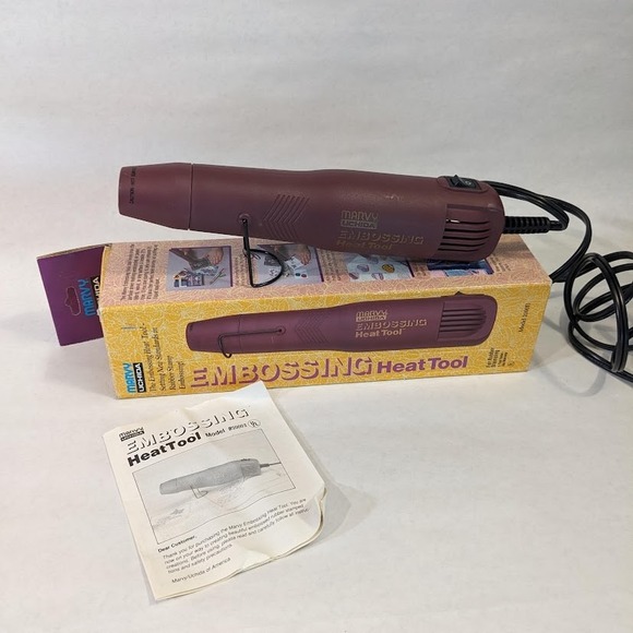 Marvy Uchida Other - Marvy Uchida Embossing Heat Tool Model 2000II Purple Crafting Tool w/ Box Works